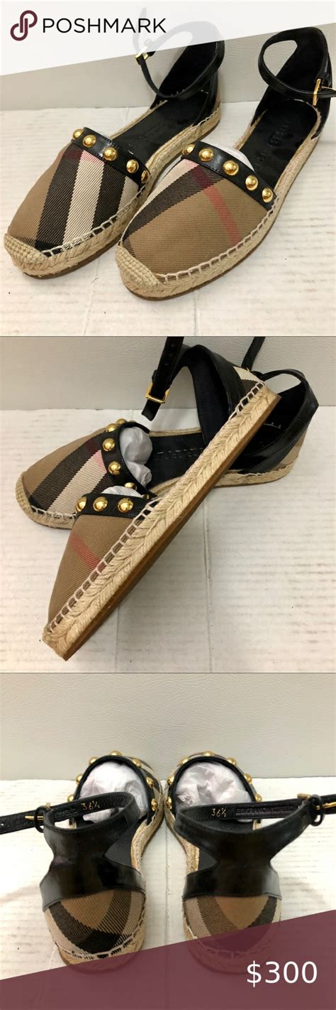 burberry slides review|Burberry espadrille flats.